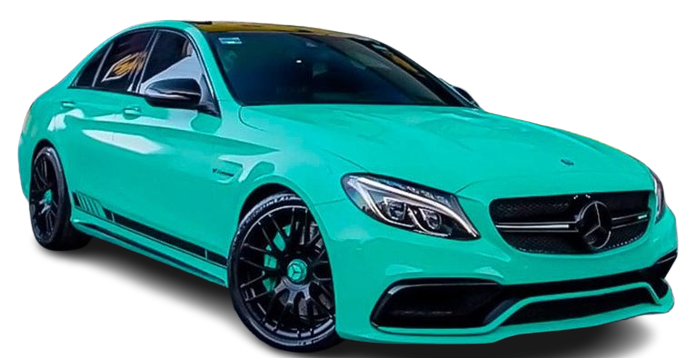 green tiffany gloss car